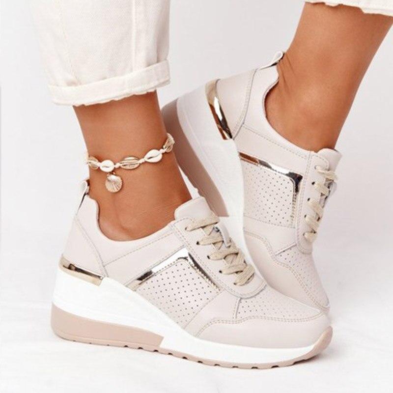 Sneaker Donna Comode Tomaia Alta - Brentozzi