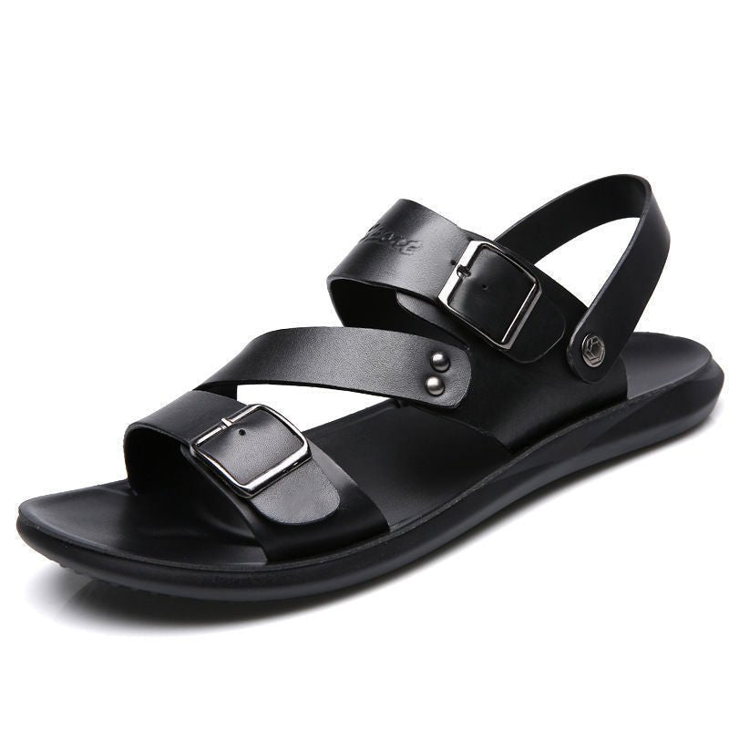 Sandali Uomo Classici con Fibbia Regolabile