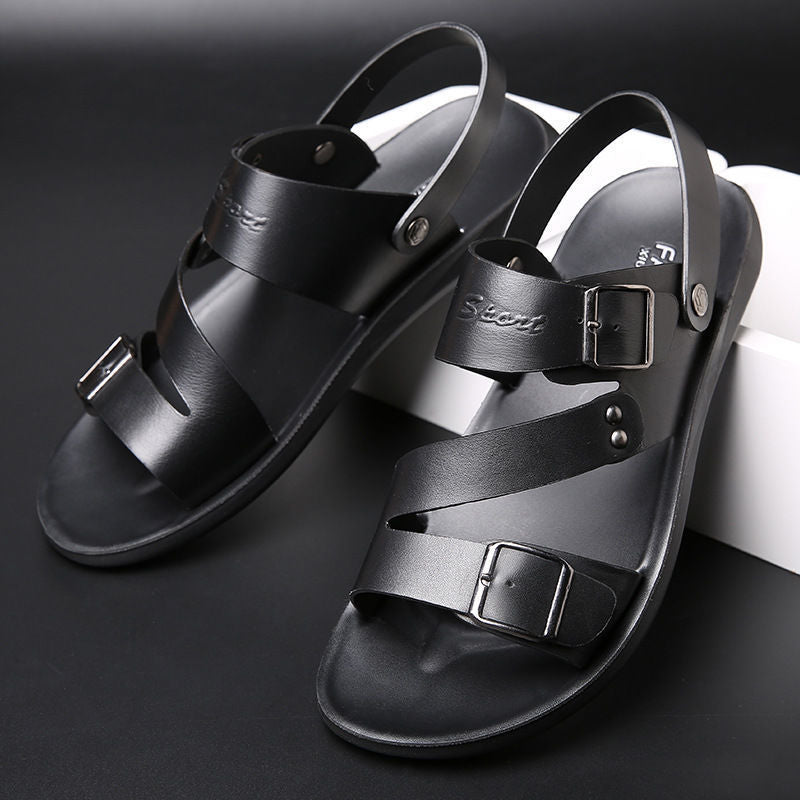 Sandali Uomo Classici con Fibbia Regolabile