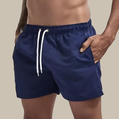 Costume da Bagno Uomo con Coulisse e Tasche Laterali Estivo