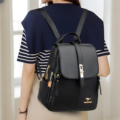 Zaino Unisex in Ecopelle Vegana Stile Casual Resistente