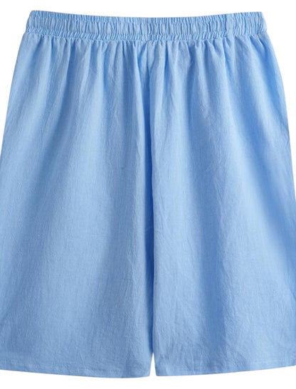 Shorts Uomo Casual con Vestibilità Larga e Coulisse