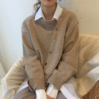 Cardigan Donna Morbido e Confortevole Stile Elegante Caldo