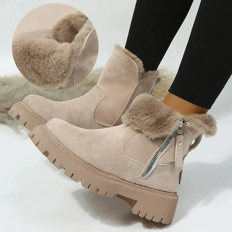 Stivali Donna Moda Casual Comodi per Uso Quotidiano