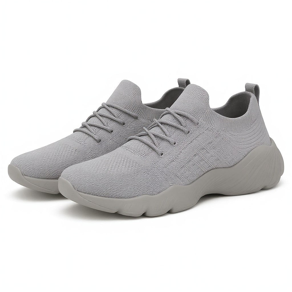 Sneaker Uomo in Tessuto Strickmesh con Lacci - Brentozzi