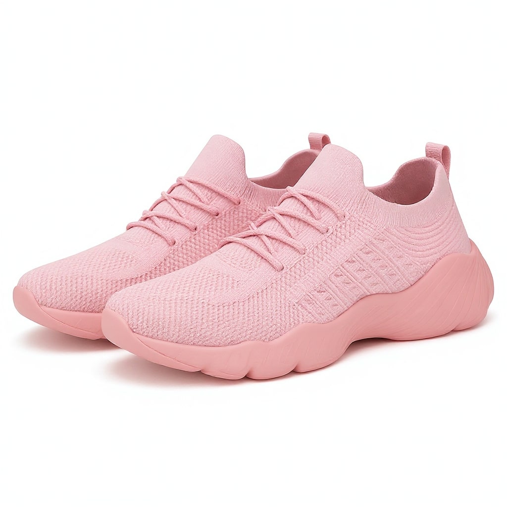 Sneaker Uomo in Tessuto Strickmesh con Lacci