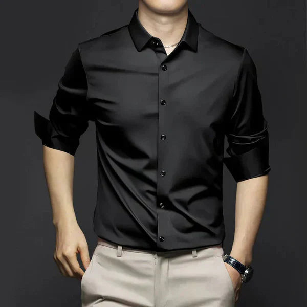 Camicia Uomo Antipiega Manutenzione Facile Comfort - Brentozzi
