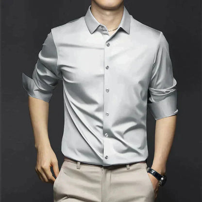 Camicia Uomo Antipiega Manutenzione Facile Comfort