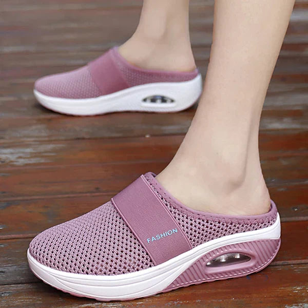 Sandali Donna Ortopedici in Mesh Slip-On