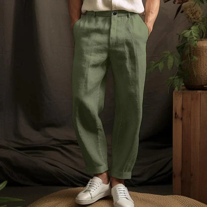 Pantaloni Uomo Lunghi Stile Classico