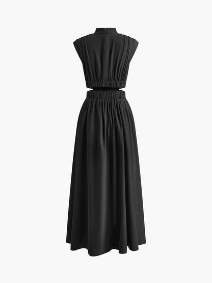 Abito Maxi Donna con Spacchi Laterali