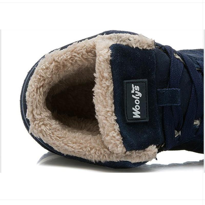 Sneakers Uomo Alte Invernali con Fodera in Pelliccia Sintetica
