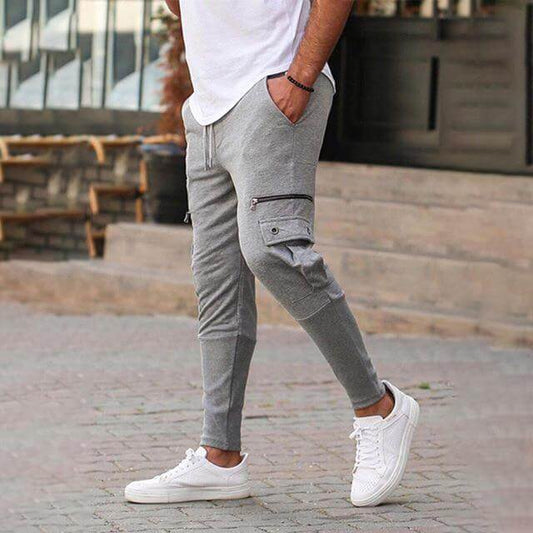Pantaloni Jogging Uomo Cotone con Coulisse e Tasche Comodi - Brentozzi