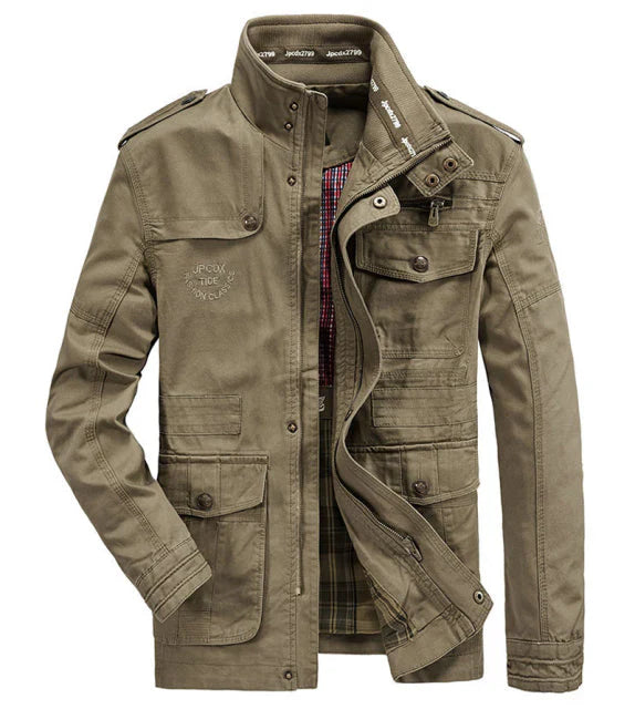 Giacca Uomo con Tasche Multiple Leggera e Resistente - Brentozzi
