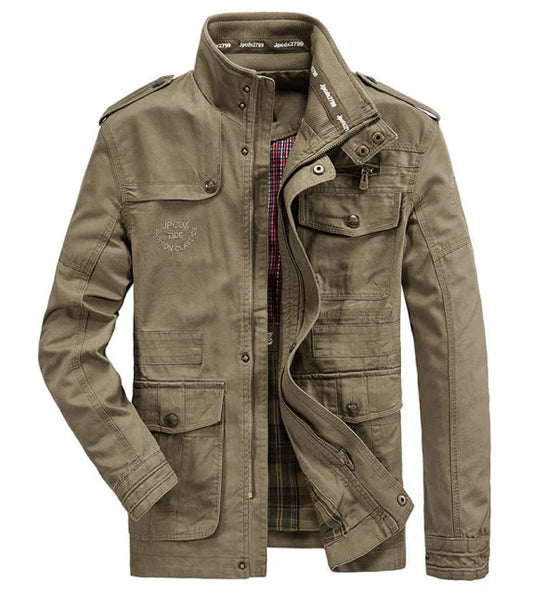 Giacca Uomo con Tasche Multiple Leggera e Resistente - Brentozzi