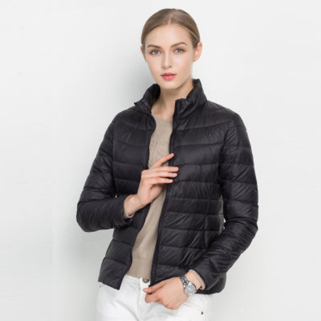 Giacca Imbottita Donna Manica Lunga Isolante