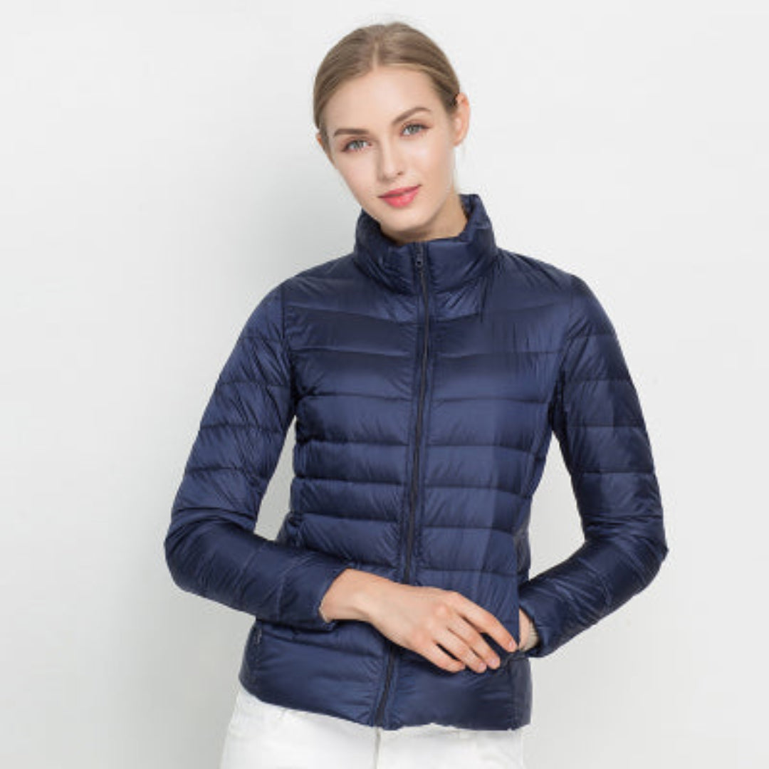 Giacca Imbottita Donna Manica Lunga Isolante