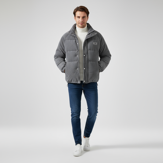 Giacca Invernale Uomo Strutturata Linea Pulita - Brentozzi