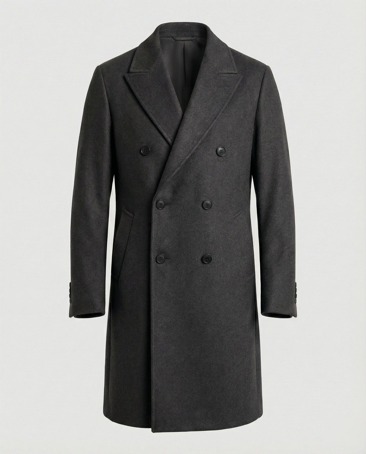 Cappotto Uomo in Lana Classico Caldo