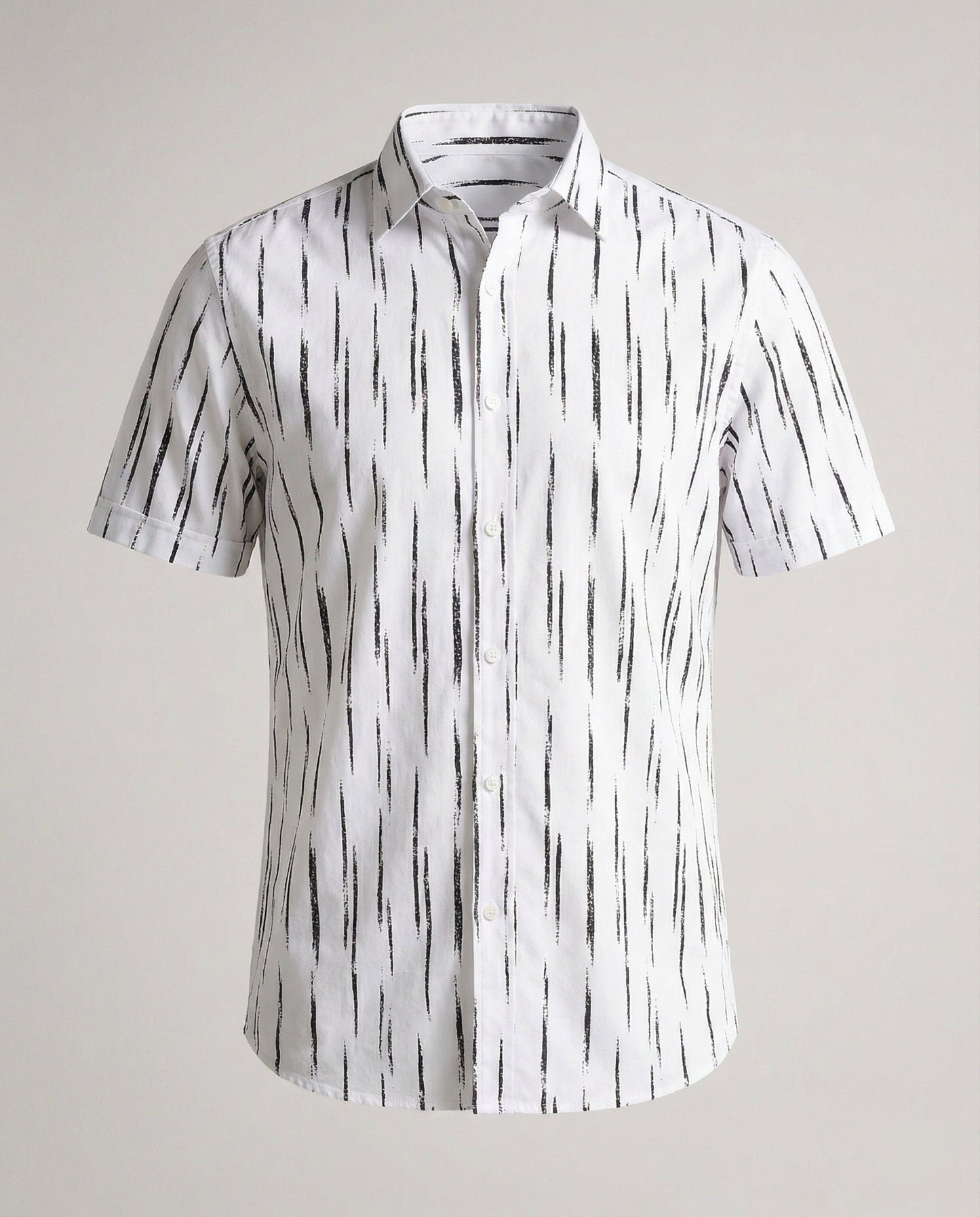 Camicia Uomo Hawaii in Viscosa Manica Corta