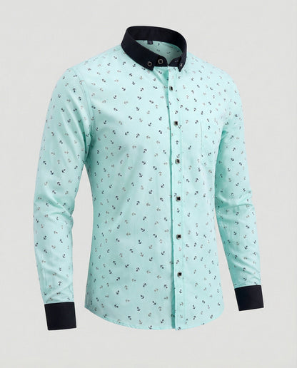 Camicia Uomo Business Slim Colletto Kent