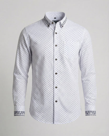 Camicia Uomo Business Slim Colletto Kent