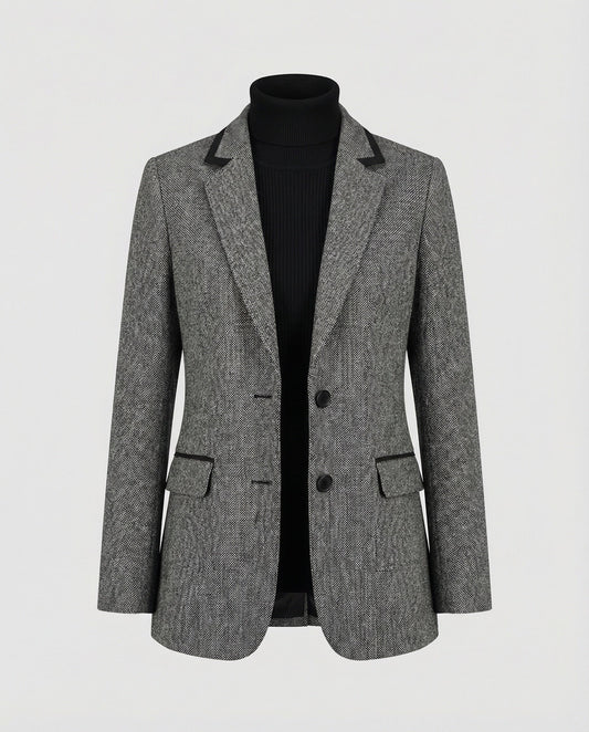 Giacca Uomo Business Glencheck Slim Fit - Brentozzi