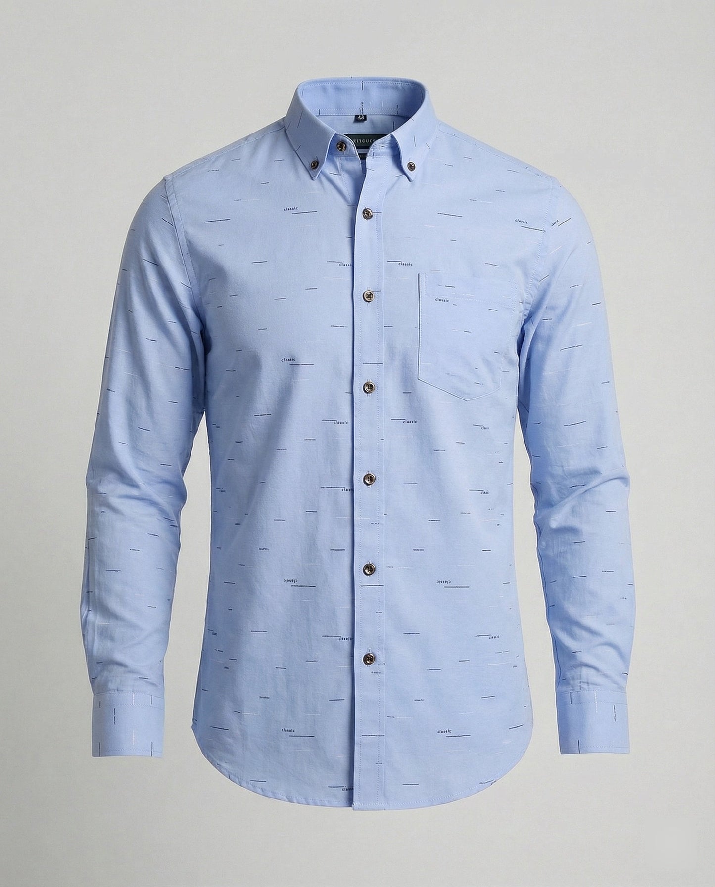 Camicia Uomo Business Slim Colletto Kent