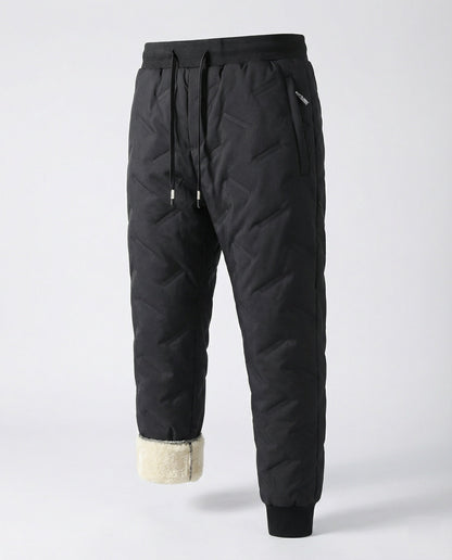 Pantaloni Termici Invernali Imbottiti Uomo