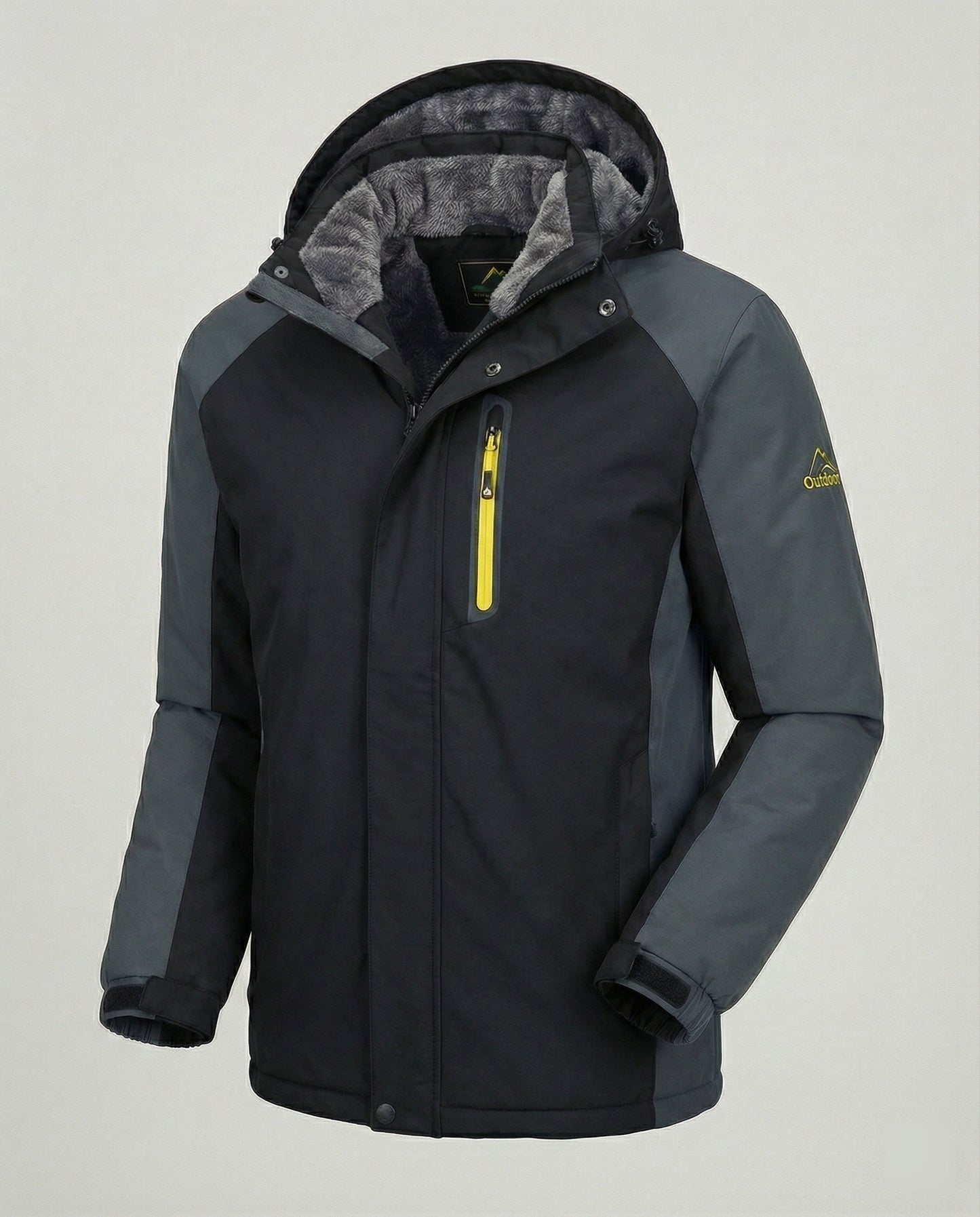 Giacca Invernale Uomo Impermeabile Taglio Classico