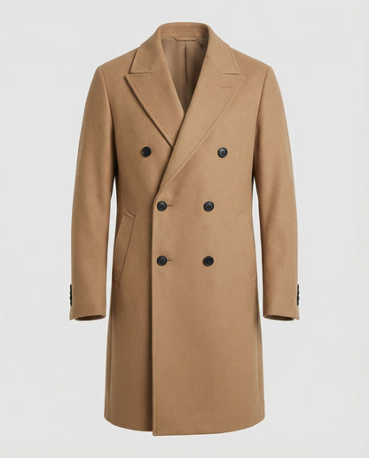 Cappotto Uomo in Lana Classico Caldo