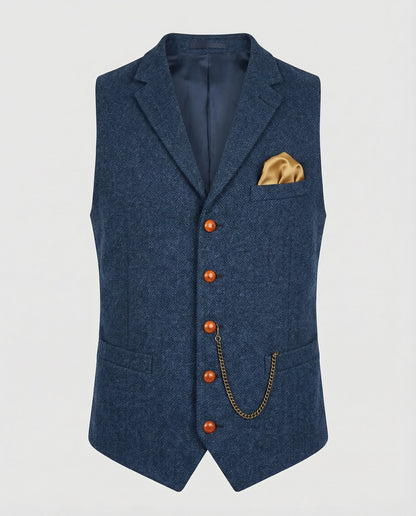 Gilet Uomo Stile Vintage Classico