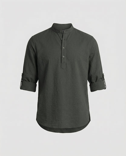 Camicia Uomo Cotone Casual Elegante