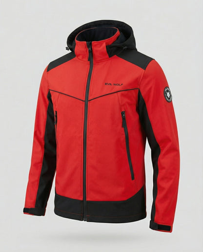 Giacca Outdoor Uomo Impermeabile Riflettente