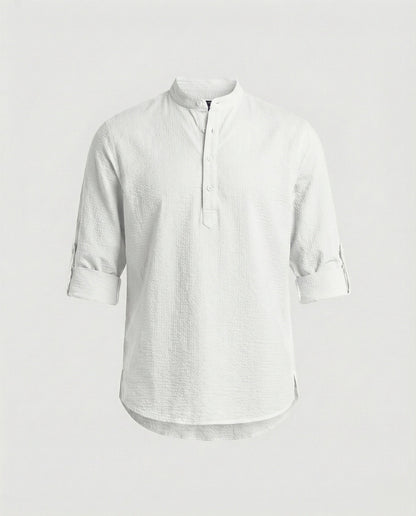 Camicia Uomo Cotone Casual Elegante