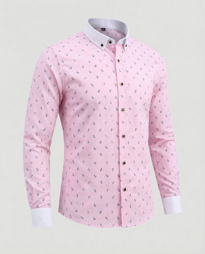 Camicia Uomo Business Slim Colletto Kent