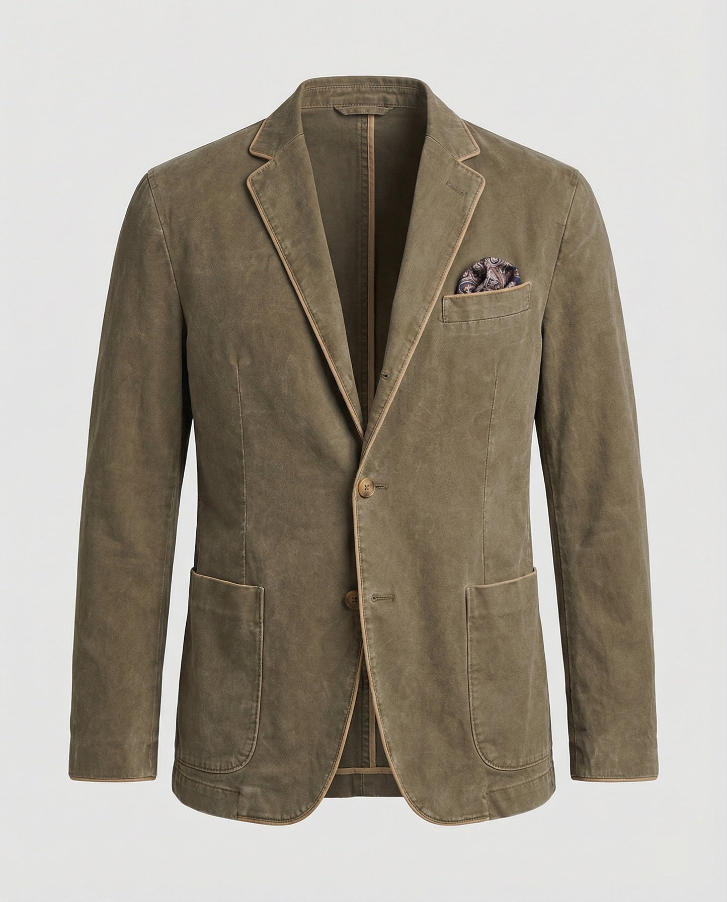 Blazer Uomo in Velluto a Costine Classico