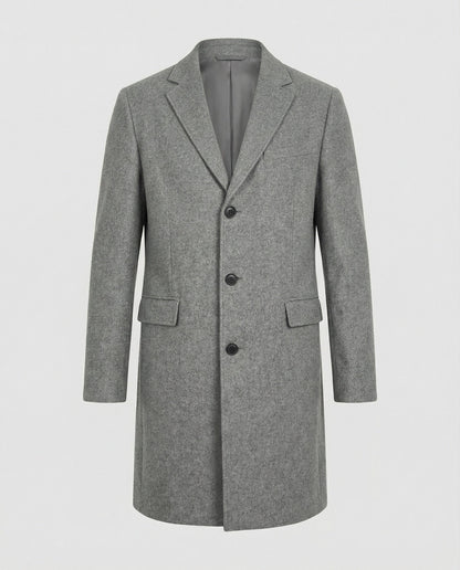 Cappotto Uomo in Lana Doppio Petto Classico