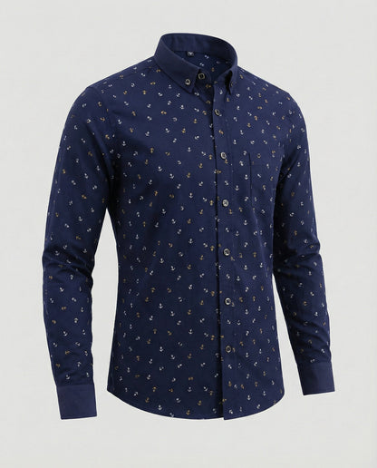 Camicia Uomo Business Slim Colletto Kent
