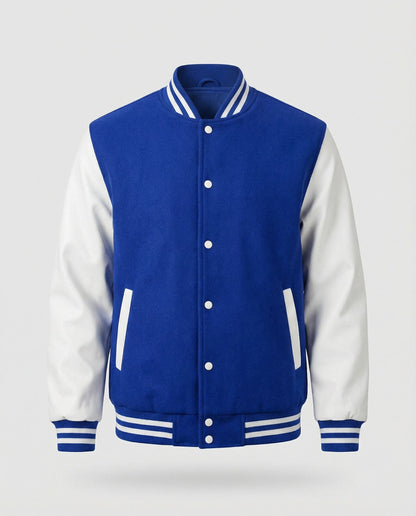 Giacca College Uomo Tessuto Tecnico Stile Sportivo