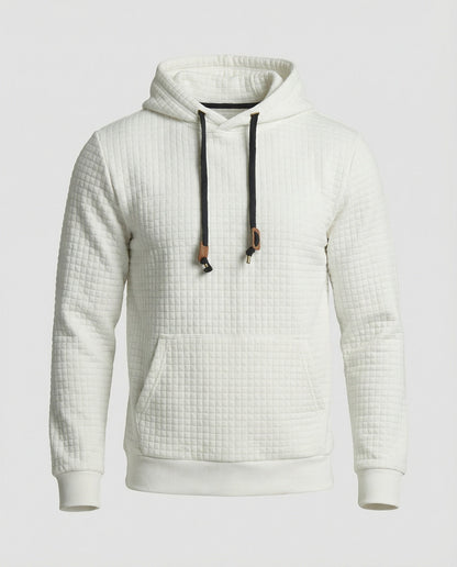 Felpa Uomo Casual con Cappuccio Regular Fit