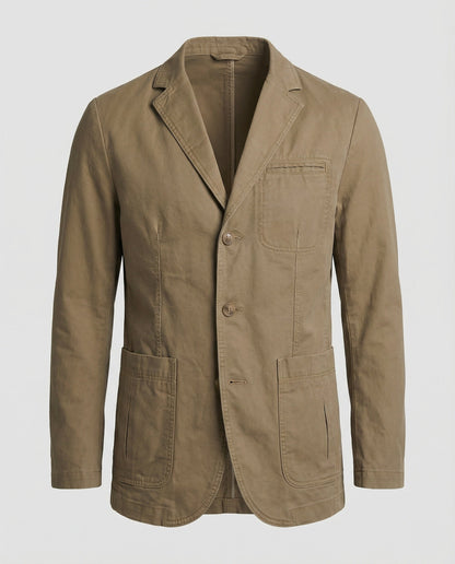 Blazer Uomo Cotone Vestibilità Comoda