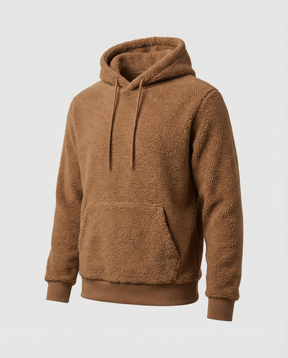 Maglione Uomo in Tessuto Teddy Morbido