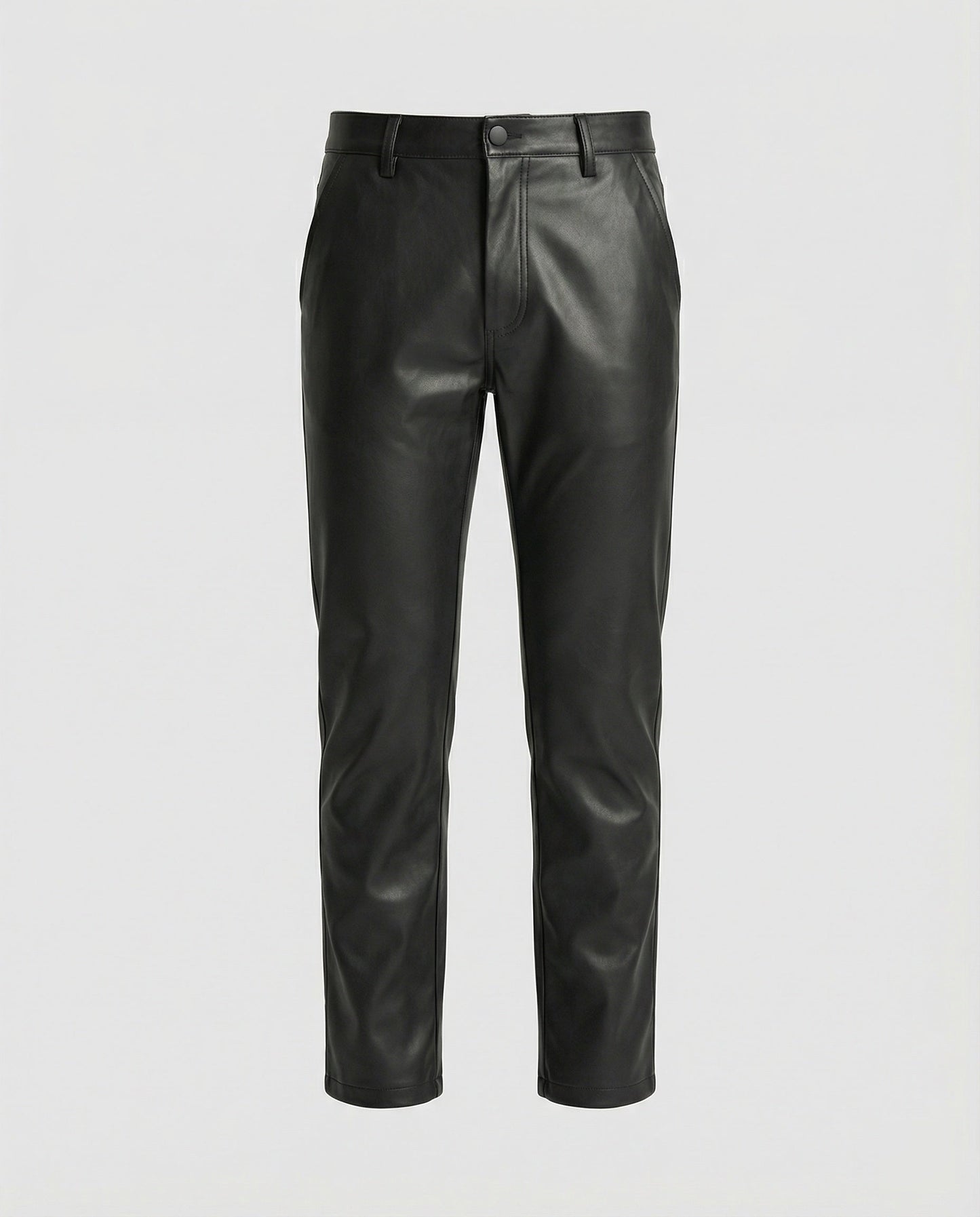 Pantaloni Uomo in Ecopelle Taglio Slim