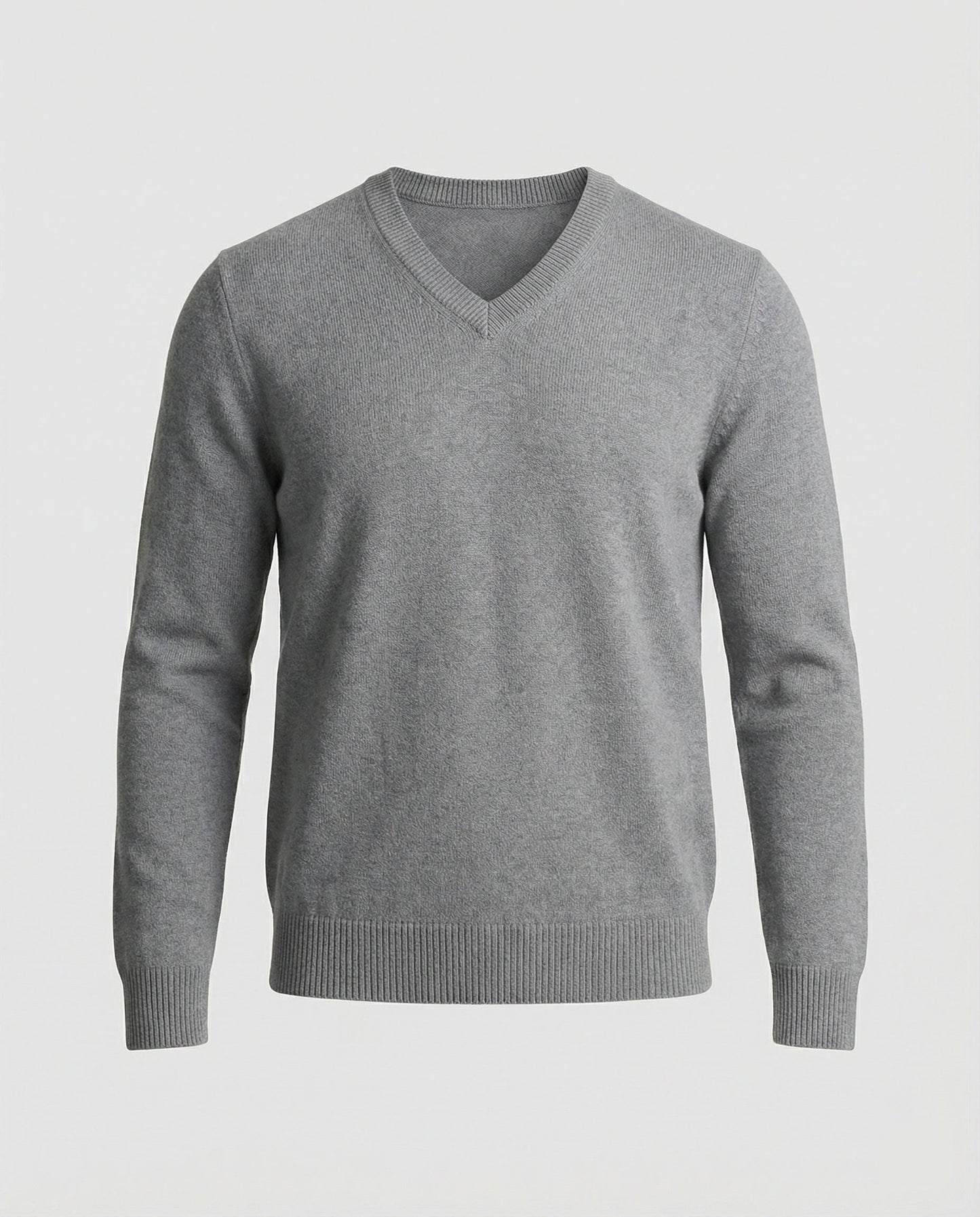Maglione Uomo in Maglia Sottile Scollo a V