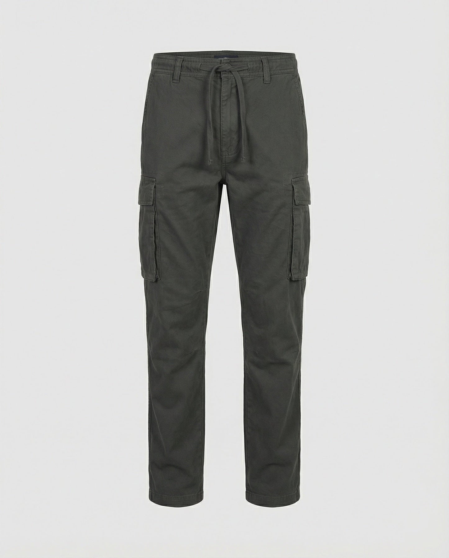 Pantaloni Cargo Uomo Estivi Tessuto Flessibile Slim