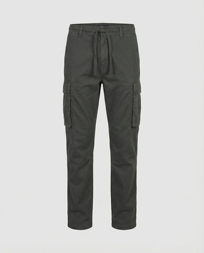 Pantaloni Cargo Uomo Estivi Tessuto Flessibile Slim