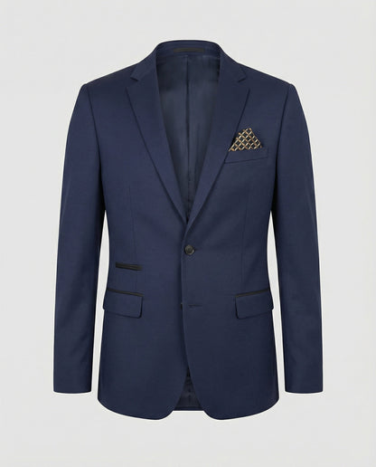Giacca Uomo Satinata Elegante Slim Fit