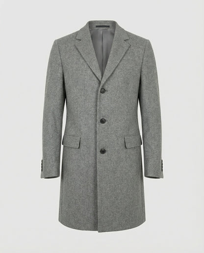 Cappotto Uomo Invernale con Rever Classico