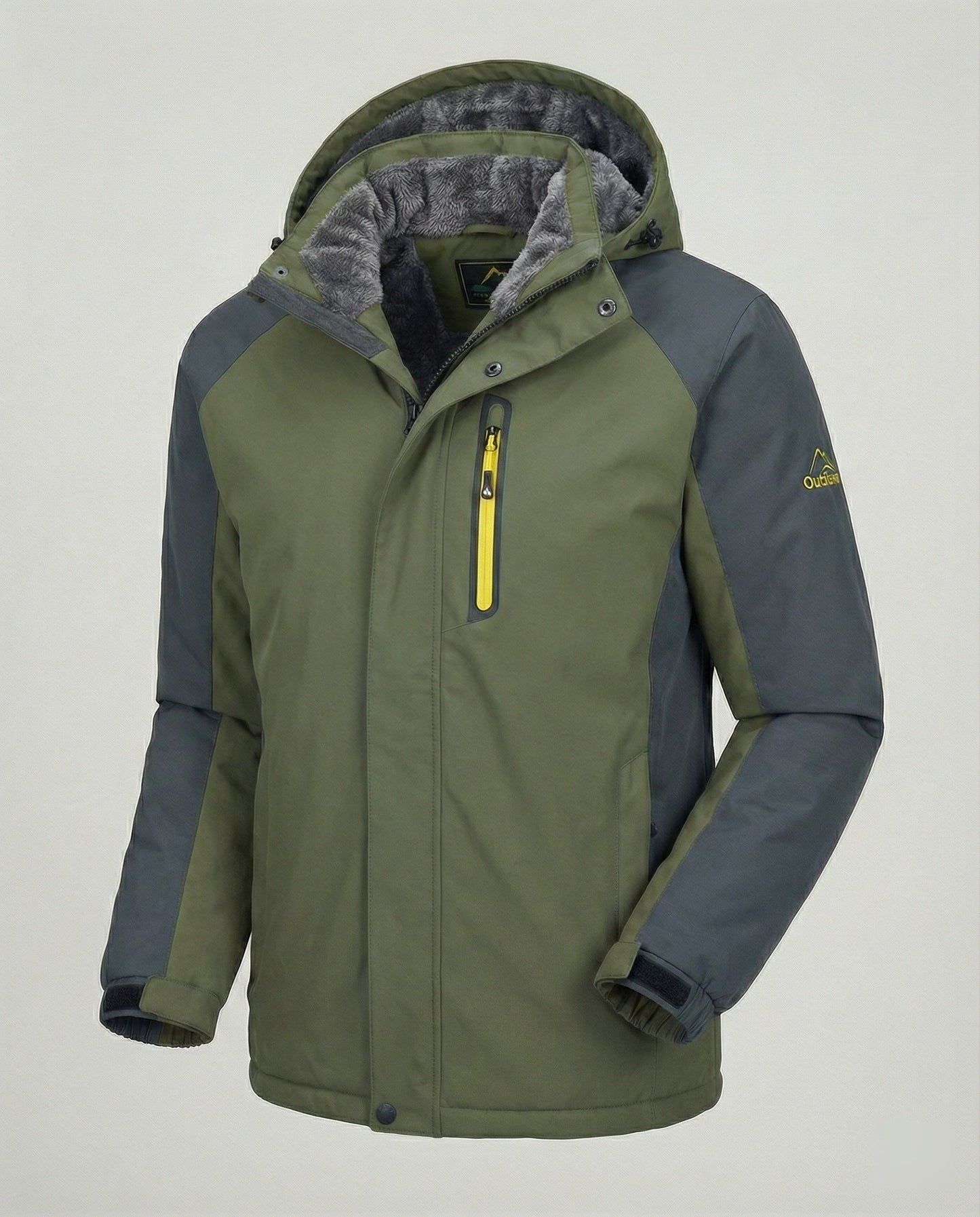 Giacca Invernale Uomo Impermeabile Taglio Classico